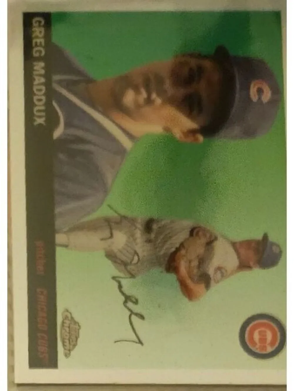 Greg Maddux - HOF - 2025 Topps chrome platinum 1955 #303 - CHICAGO Cubs-RAW mint